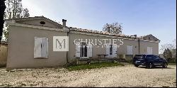 For sale in Nerac (Lot et Garonne) impressive turn-key vineyard estate