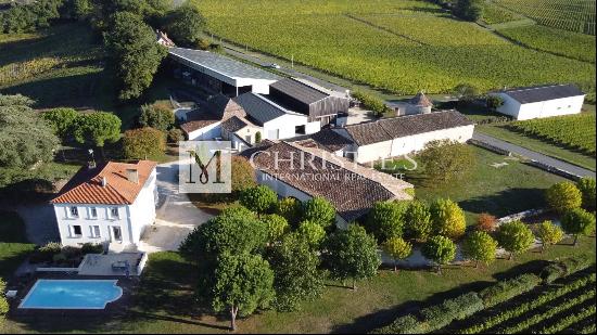 For sale Bergerac - Superb, well-kept vineyard estate with over 60 ha  of organically gro