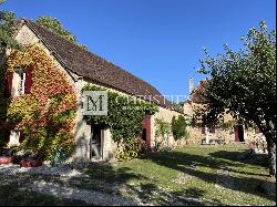 Historic restored woodland estate + pool & 10 hectares of land nr Bergerac