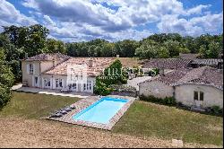 For sale Entre-Deux-Mers very attractive vineyard estate with excellent terroir, quality 