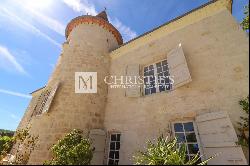 Majestic Chateau with guest house & 2 acres of land, close to Agen