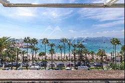 Cannes - Croisette - 3 room apartment with panoramic sea view