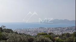 Le Cannet hills - panoramic view over the sea and Esterel