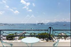 Cannes - Croisette - 3 room apartment with panoramic sea view