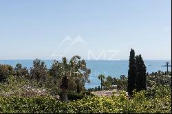 Super-Cannes - Golfe-Juan - Villa with panoramic sea view - To renovate