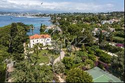 Prestigious Property Located on the Western Slope of Cap d'Antibes