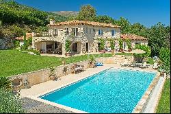 Close to Saint-Paul de Vence - Stunning Mas with panoramic sea view