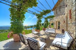 Close to Saint-Paul de Vence - Stunning Mas with panoramic sea view