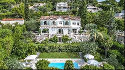 Elegant villa with sea view close to the old village of Mougins