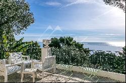 Cap d'Ail - Apartment with garden and splendid sea view