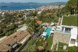 Cannes -Superb villa with panoramic sea view