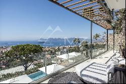 Cannes -Superb villa with panoramic sea view