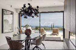 Cannes backcountry - New contemporary villa with panoramic sea view - 5 bedrooms