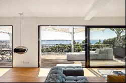 Golfe Juan - Contemporary villa - Panoramic sea view