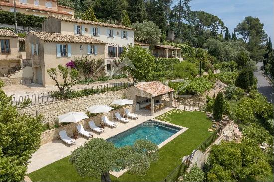 Saint-Paul-de-Vence - Provencal villa with sea and hill views - 5 bedrooms