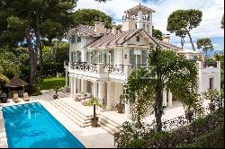 Cap d'Antibes - Magnificent Belle époque style Property in  private Domain