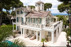 Cap d'Antibes - Magnificent Belle époque style Property in  private Domain