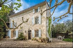 Stone house with views