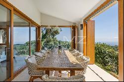 Gassin / Ramatuelle - Panoramic south west sea view. Perfectly renovated.