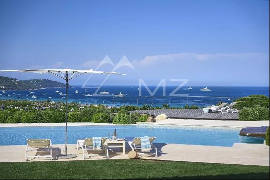 Ramatuelle - Panoramic view on Pampelonne Beach