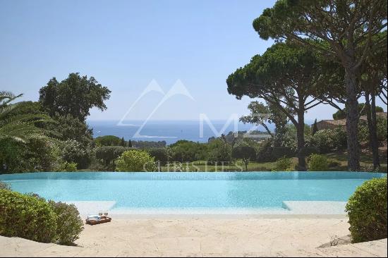 Magnificent sea view, exceptional villa - La-Croix-Valmer