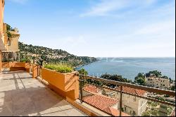 Sea view apartment with a large terrace