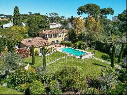 exceptional property in the heart of Cap d'Antibes - walking distance Keller beach