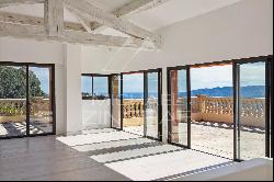 Villa 10p with Belvedere overlooking the sea, hills and Esterel mountains