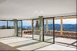 Villa 10p with Belvedere overlooking the sea, hills and Esterel mountains