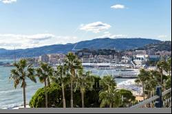 Cannes - Croisette - 3-room flat with panoramic sea view