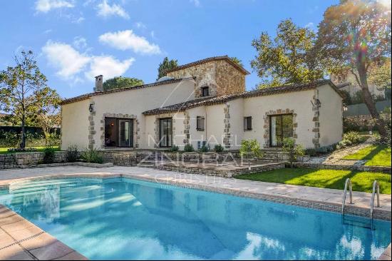 **Provencal Villa in Valbonne - Charming Property with Open Views**