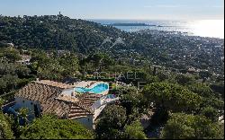 Cannes Californie - Rare architect-designed property - Panoramic sea view