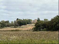 Bastide of the 15th century on a 51-hectare parcel, between Alès and Barjac