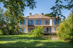 Character property in Gascony on 24 ha 40 mn from Toulouse airport