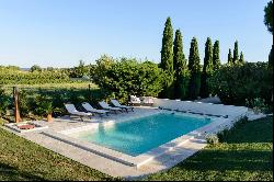 Authentic Mas Provençal + 2 rented apartments F3/F1 - 20 min from UZÈS