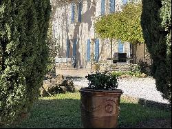 Authentic Mas Provençal + 2 rented apartments F3/F1 - 20 min from UZÈS