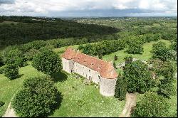 Authentic Quercy Chateau set in 91 hectares of land in the heart of the Lot!