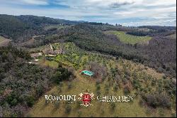 52.1-HA ESTATE WITH AGRITURISMO FOR SALE IN CHIANTI, TUSCANY