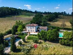 RECENTLY RENOVATED LUXURY VILLA FOR SALE IN TODI, UMBRIA