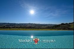 LUXURY VILLA WITH POOL FOR SALE IN VOLTERRA, TUSCANY