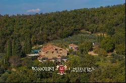 RENOVATED FARMHOUSE WITH PANORAMIC VIEWS FOR SALE IN AREZZO