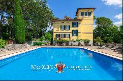 LIBERTY VILLA WITH POOL FOR SALE IN AREZZO, TUSCANY