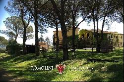 ORGANIC ESTATE WITH AGRITURISMO AND YOGA CENTER FOR SALE IN MAREMMA