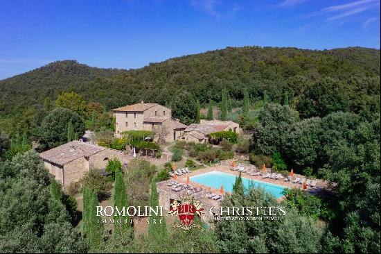 RURAL HAMLET WITH POOL FOR SALE IN CASOLE D'ELSA, TUSCANY