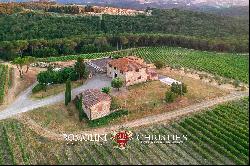 WINE ESTATE WITH 25.8 HA OF VINEYARDS FOR SALE IN CHIANTI CLASSICO, TUSCANY