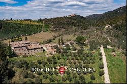 ESTATE WITH RURAL HAMLET FOR SALE IN GAIOLE IN CHIANTI, TUSCANY