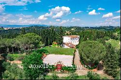 TUSCAN ESTATE WITH HISTORICAL VILLA AND VINEYARDS FOR SALE BETWEEN FLORENCE AND PISA