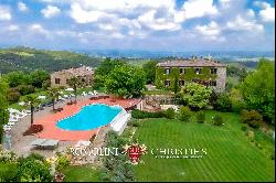 RESTORED HAMLET, ESTATE FOR SALE CHIANTI HILLS, SIENA