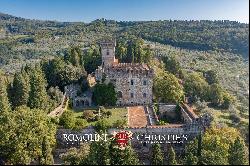 MAJESTIC CASTLE WITH VINEYARDS AND OLIVE GROVE FOR SALE FLORENCE, FIESOLE | Romolini - Ch