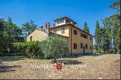 PERIOD VILLA WITH POOL AND GUESTHOUSE FOR SALE TUSCANY, AREZZO